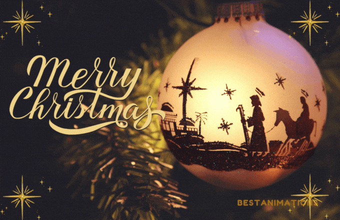 Bethlehem Journey Merry Christmas Gif gif